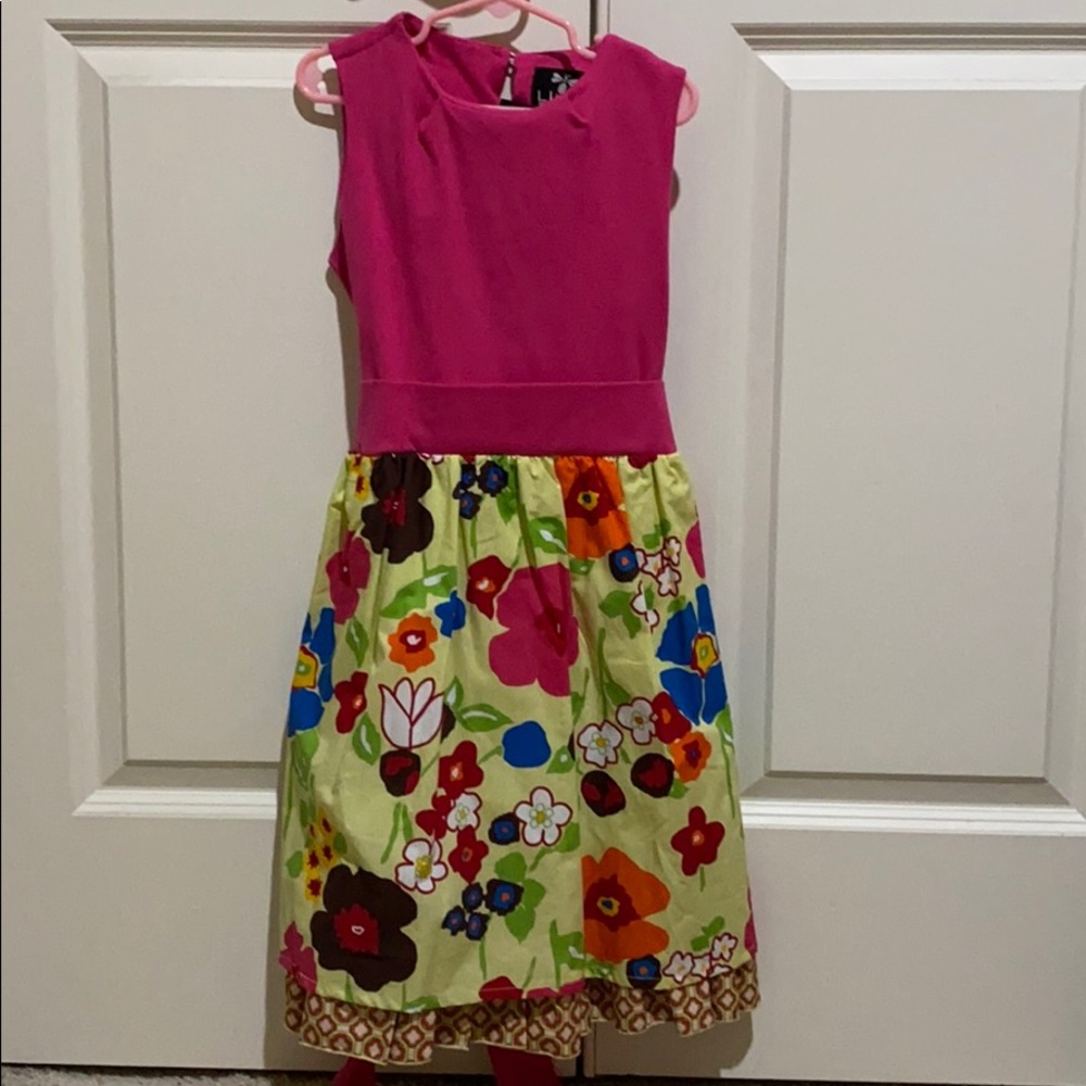 Llum pink flower dress 7